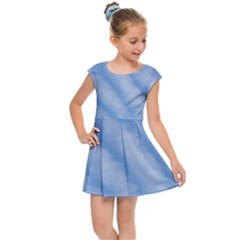 Wavy Cloudspa110232 Kids  Cap Sleeve Dress by GiftsbyNature