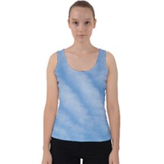 Wavy Cloudspa110232 Velvet Tank Top