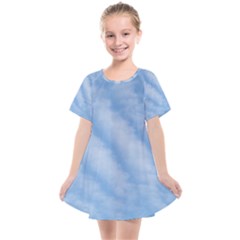 Wavy Cloudspa110232 Kids  Smock Dress by GiftsbyNature