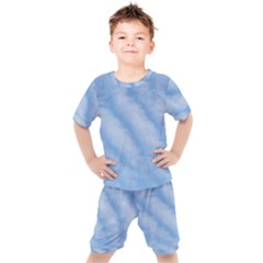 Wavy Cloudspa110232 Kids  Tee And Shorts Set by GiftsbyNature