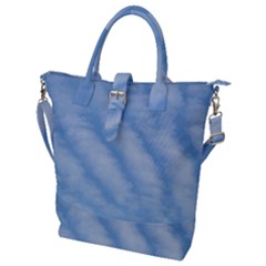 Wavy Cloudspa110232 Buckle Top Tote Bag