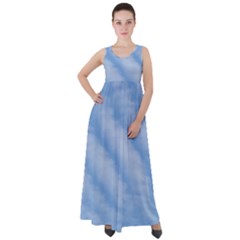 Wavy Cloudspa110232 Empire Waist Velour Maxi Dress