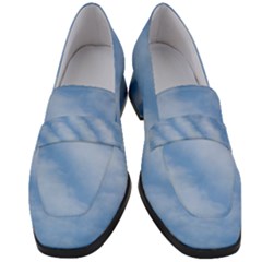 Wavy Cloudspa110232 Women s Chunky Heel Loafers