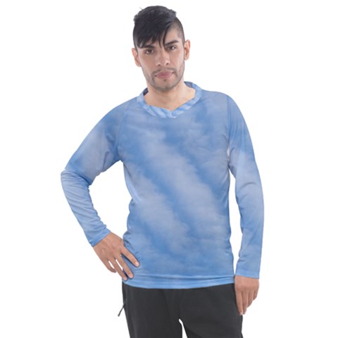 Wavy Cloudspa110232 Men s Pique Long Sleeve Tee by GiftsbyNature