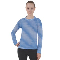 Wavy Cloudspa110232 Women s Pique Long Sleeve Tee