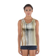 Ecru Latte Sport Tank Top  by Sbari