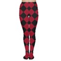 Block Fiesta Black And Carmine Red  Tights View1