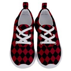 Block Fiesta Black And Carmine Red  Running Shoes by FashionBoulevard