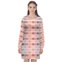 Zappwaits Long Sleeve Chiffon Shift Dress  View1