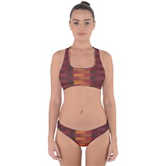 Zappwaits Zz Cross Back Hipster Bikini Set by zappwaits