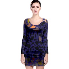 Zappwaits Long Sleeve Bodycon Dress by zappwaits