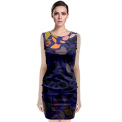 Zappwaits Sleeveless Velvet Midi Dress by zappwaits