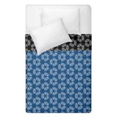 Classic Blue #4 + Bw #54duvet Cover Double Side (single Size) by Kettukas