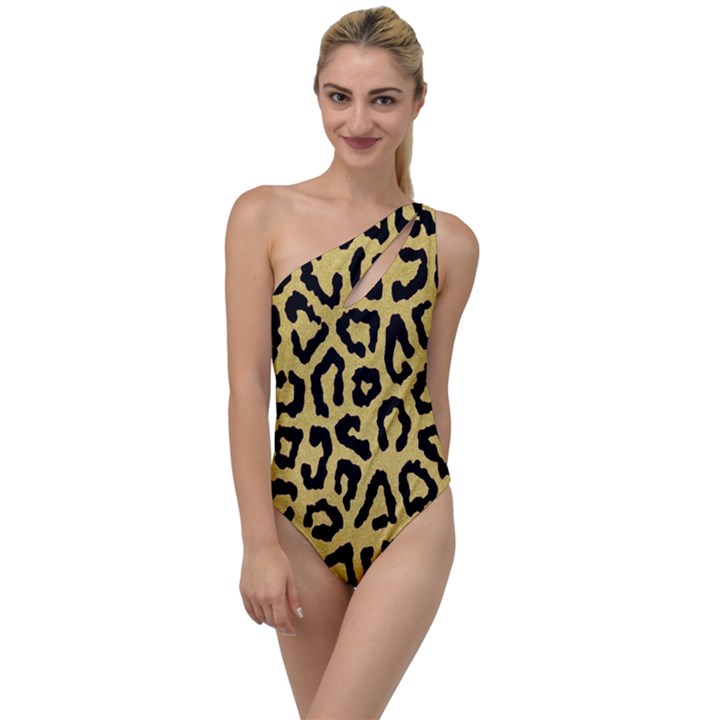 GHEPARD GOLD To One Side Swimsuit