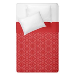 Fiery Red #9 Duvet Cover Double Side (single Size)