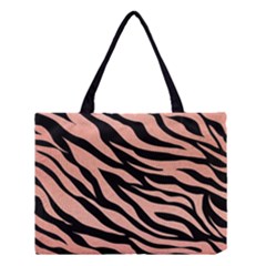 Tiger Rose Gold Medium Tote Bag