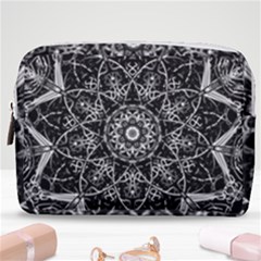 Black And White Pattern Make Up Pouch (medium) by Sobalvarro