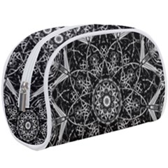 Black And White Pattern Makeup Case (large) by Sobalvarro