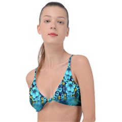 Flower Island And A Horizon Knot Up Bikini Top