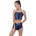 Awesome Wolf In The Gate Summer Cropped Co-Ord Set View1