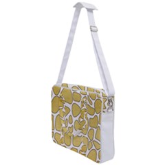 Maculato Gold Cross Body Office Bag