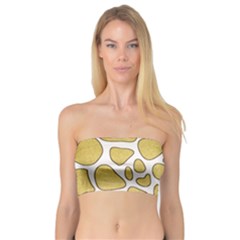 Maculato Gold Bandeau Top by AngelsForMe