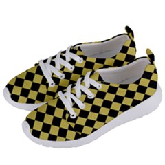 Block Fiesta Black And Ceylon Yellow Women s Lightweight Sports Shoes by FashionBoulevard