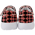 Block Fiesta Black And Indian Red Kids  Velcro Strap Shoes View4