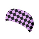 Block Fiesta Black And Lavender Purple Yoga Headband View1