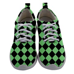 Block Fiesta Black And Mint Green Women Athletic Shoes