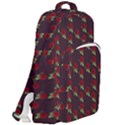 Rose Maroon Double Compartment Backpack View2