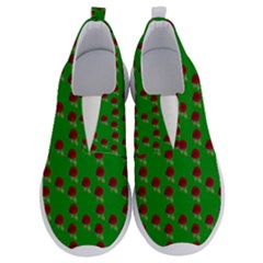 Rose In Green No Lace Lightweight Shoes by snowwhitegirl