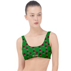 Rose In Green The Little Details Bikini Top