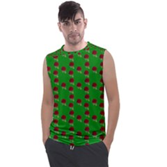 Rose In Green Men s Regular Tank Top