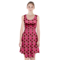 Rose In Mexican Pink Racerback Midi Dress