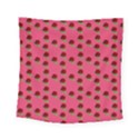 Rose In Mexican Pink Square Tapestry (Small) View1