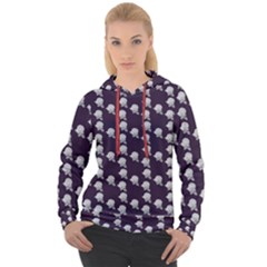 White Rose In Purple Women s Overhead Hoodie by snowwhitegirl