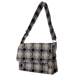 Doily Only Pattern Full Print Messenger Bag (s) by snowwhitegirl