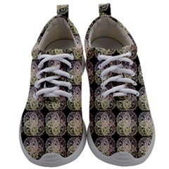 Doily Only Pattern Mens Athletic Shoes by snowwhitegirl