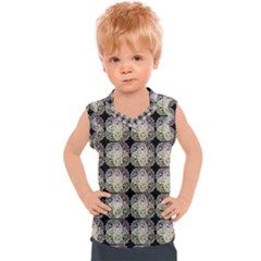 Doily Only Pattern Kids  Sport Tank Top