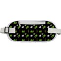 Green Elephant Pattern Rounded Waist Pouch View1