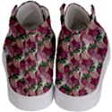 Doily Rose Pattern Red Kids  Hi-Top Skate Sneakers View4