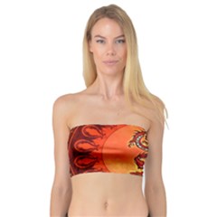 Wonderful Chinese Dragon Bandeau Top by FantasyWorld7