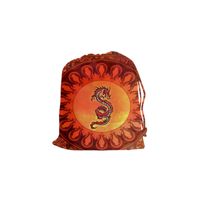 Wonderful Chinese Dragon Drawstring Pouch (Small)