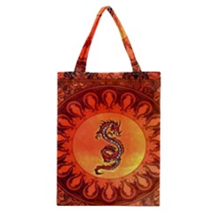 Wonderful Chinese Dragon Classic Tote Bag by FantasyWorld7