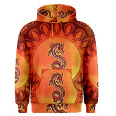 Wonderful Chinese Dragon Men s Core Hoodie by FantasyWorld7