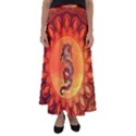 Wonderful Chinese Dragon Flared Maxi Skirt View1