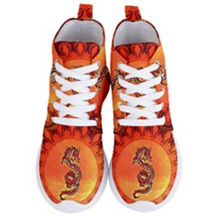 Wonderful Chinese Dragon Women s Lightweight High Top Sneakers by FantasyWorld7