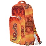 Wonderful Chinese Dragon Double Compartment Backpack