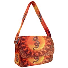 Wonderful Chinese Dragon Courier Bag by FantasyWorld7